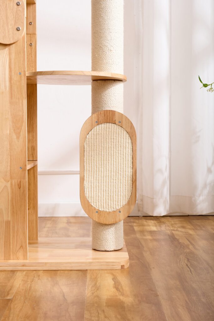 E01 / E02 Wooden Cat Trees, original product view 3