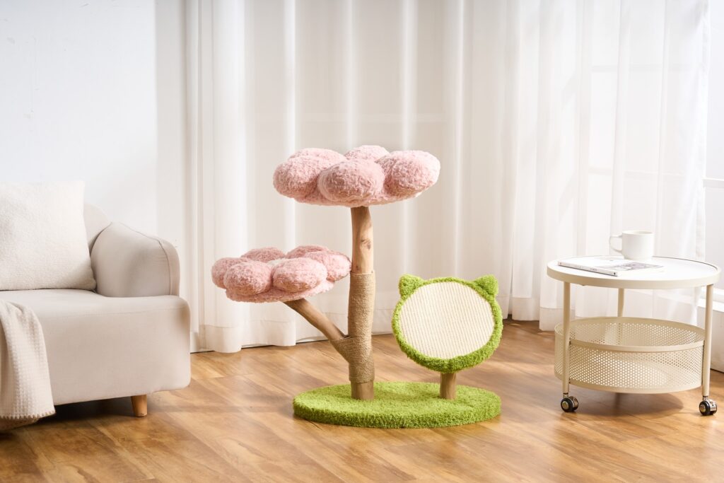Four Seasons Flower Cat Tree, original product view 2