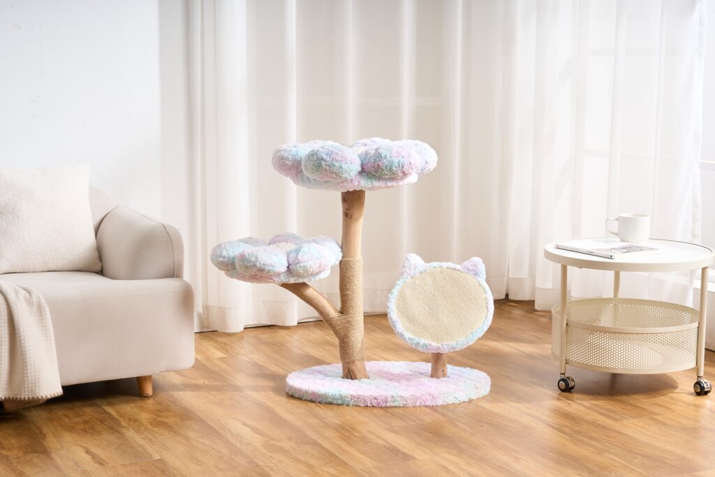 Four Seasons Flower Cat Tree, original product view 3