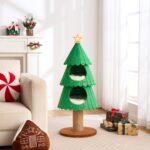 Christmas Tree Cat Tower, original product view 1
