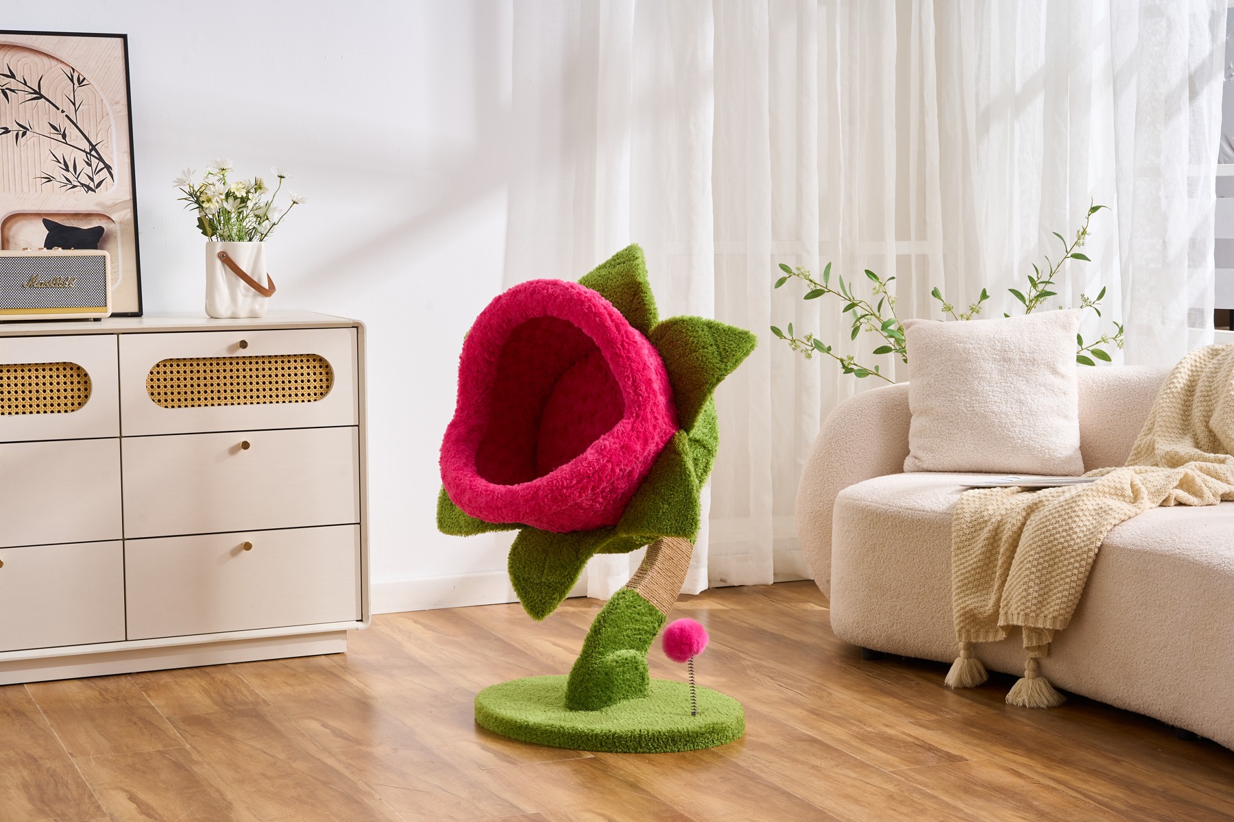 Flower Cup Cat Tree
