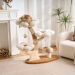 Flower & Mushroom Cat Tree, original product view 3