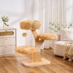 Plush Flower Cat Tree, original product view 1