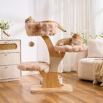 Plush Flower Cat Tree, original product view 4