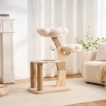Flower Cat Tree with Bubble Perch, original product view 2