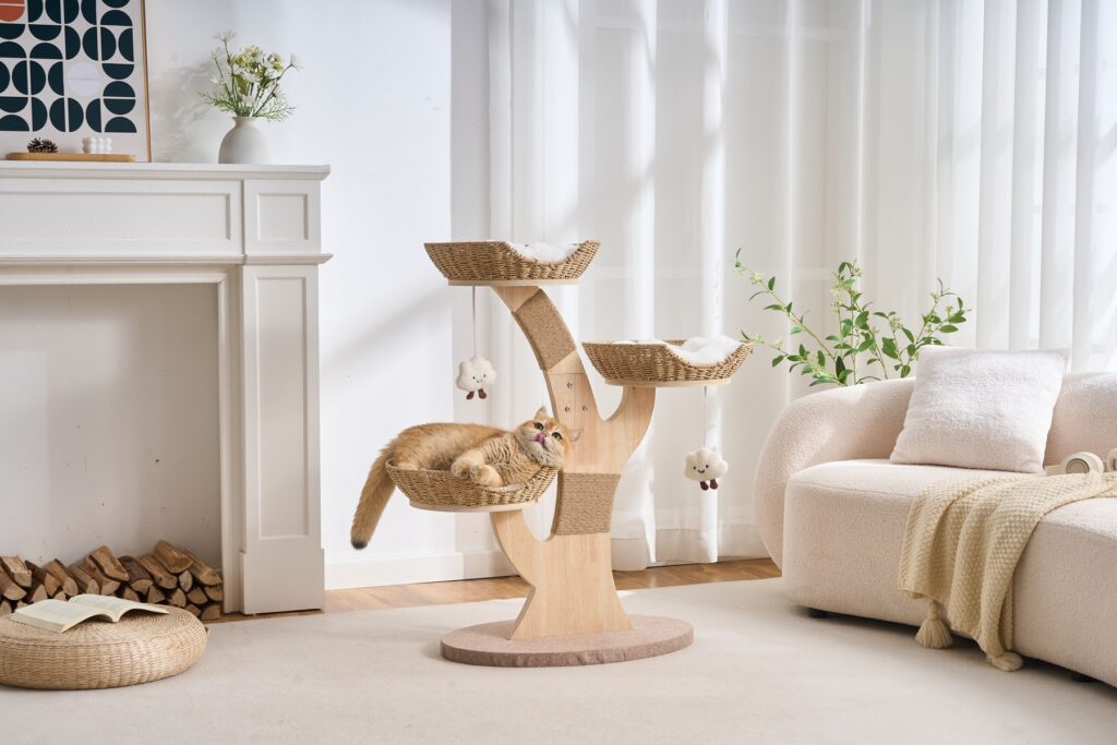 Woven Cat Tree, original product view 5