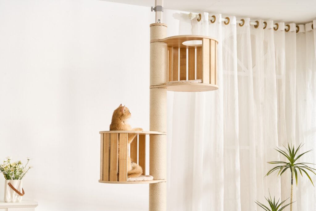 Floor-to-Ceiling Cat Tree, original product view 3