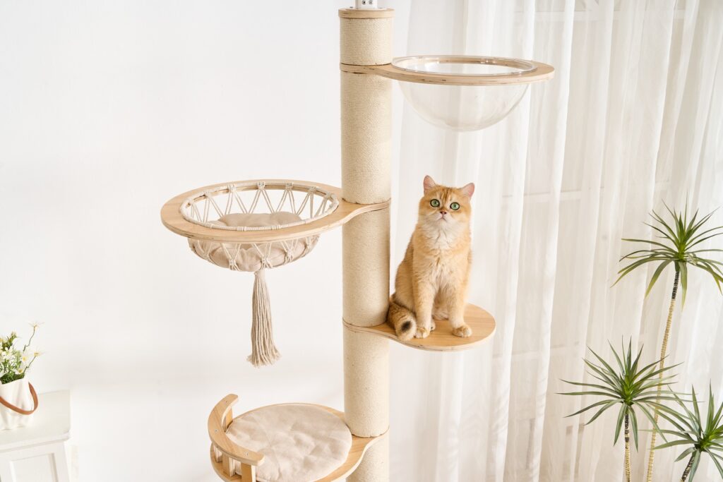 Floor-to-Ceiling Cat Tree II, original product view 3