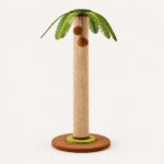Palm Scratching Post on a neutral background