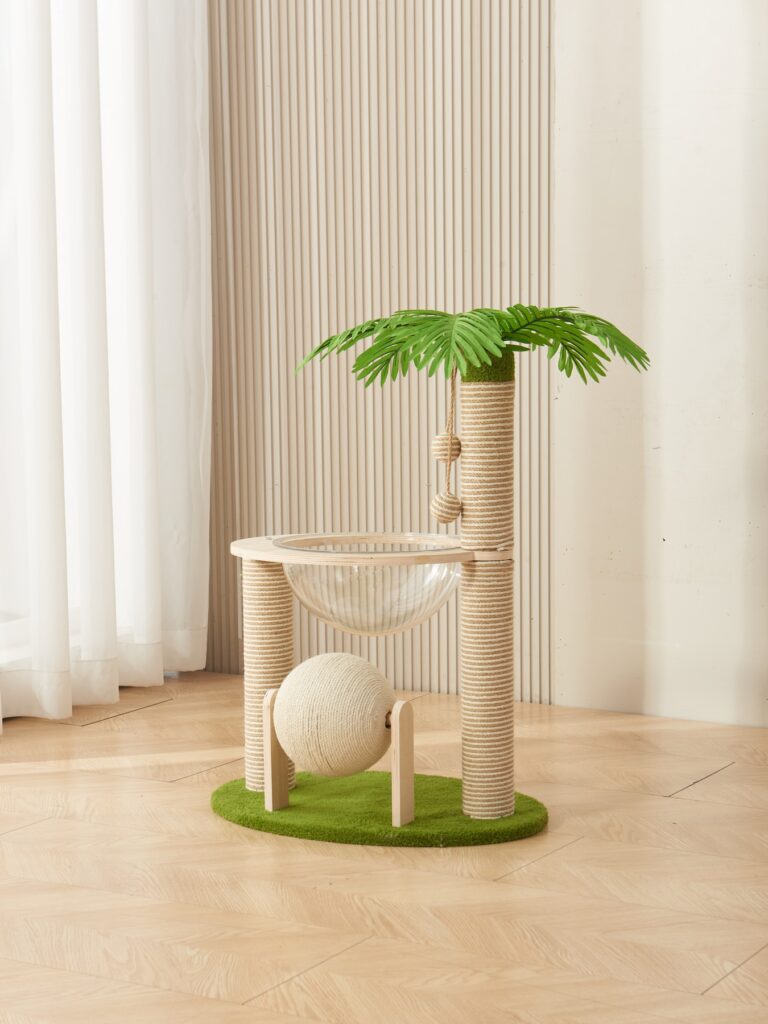 Palm Scratcher with Bubble Perch, original product view 1