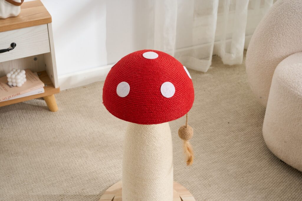 Mushroom Scratching Post, original product view 4