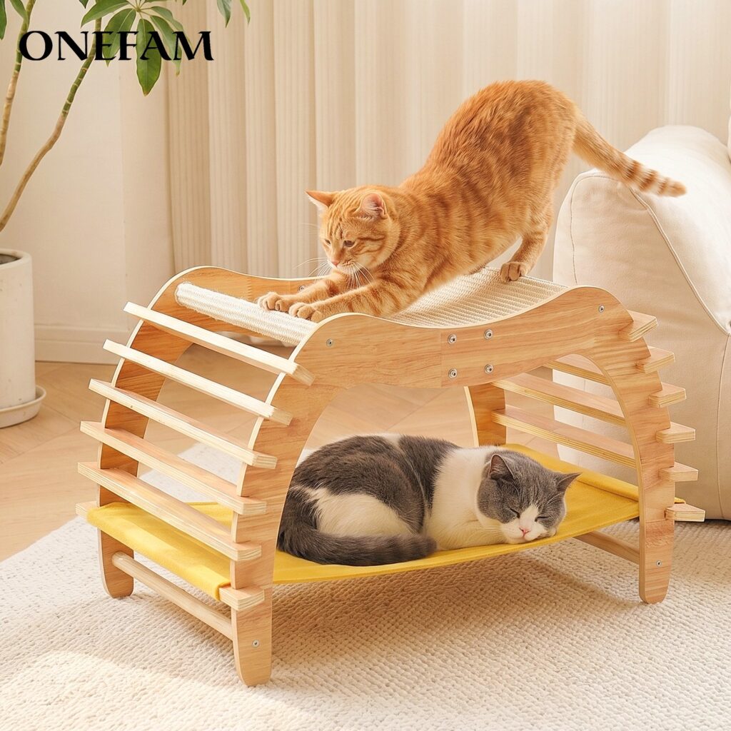 Arched Cat Lounger, original product view 1