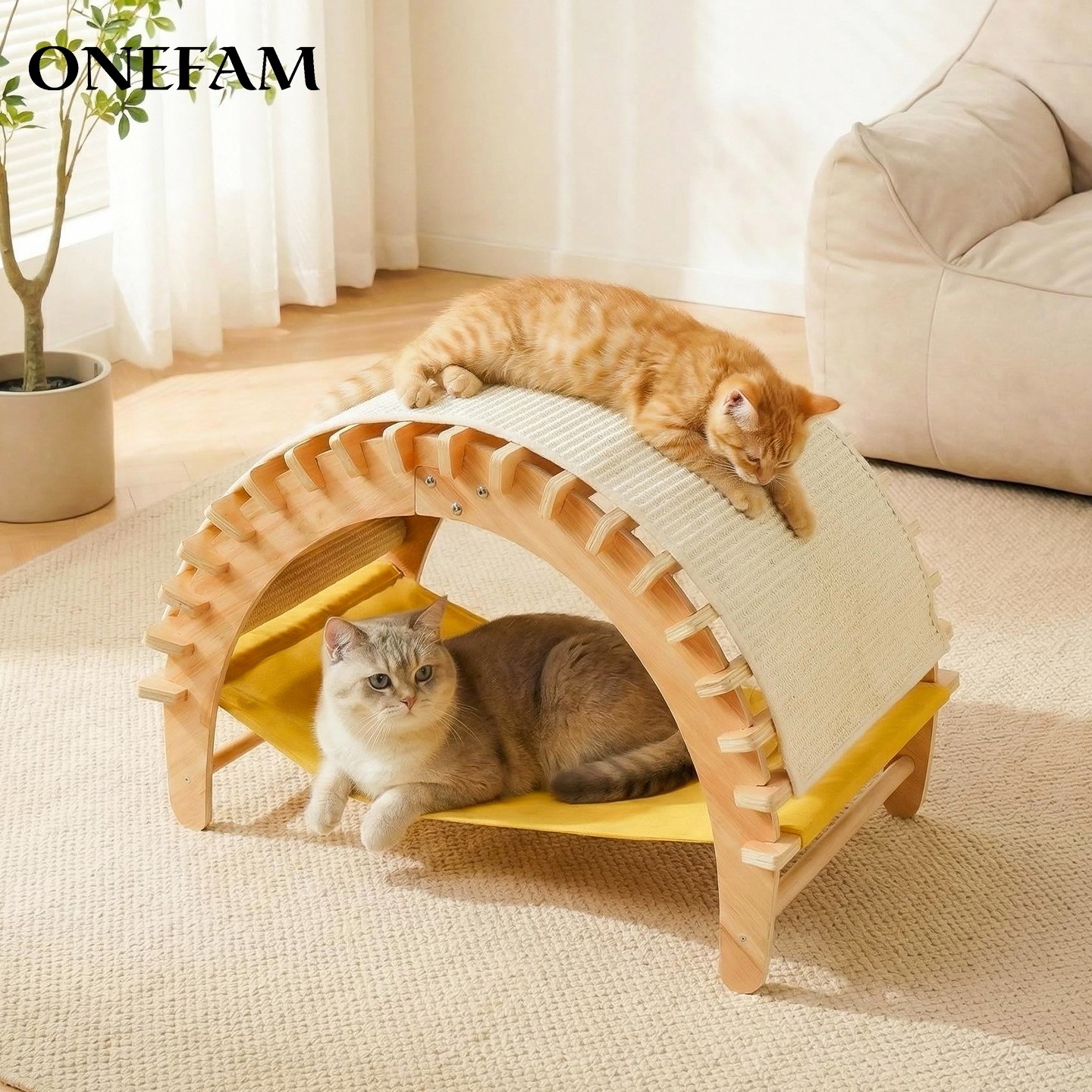 Crescent Cat Lounger