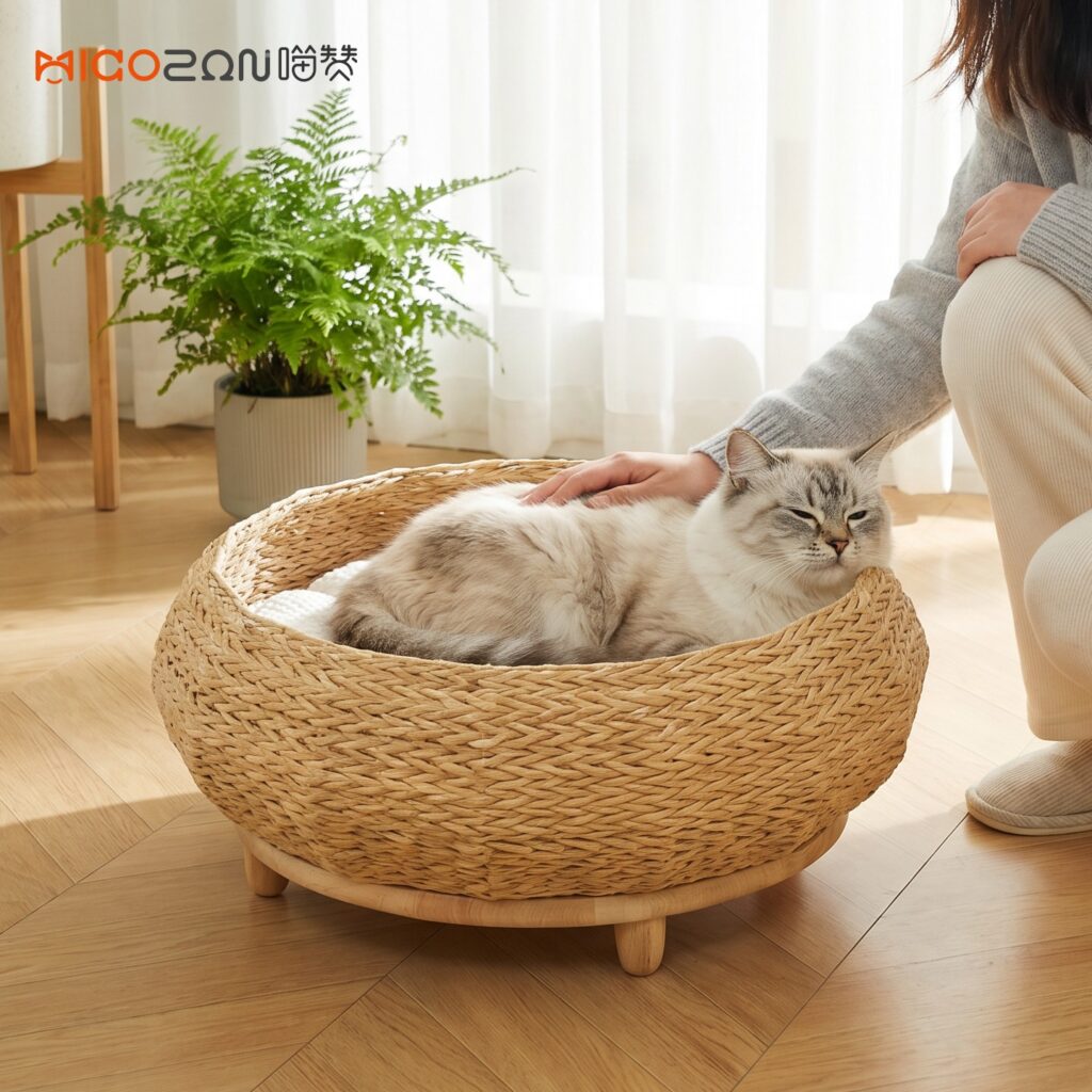 Woven Cat Bed, original product view 2